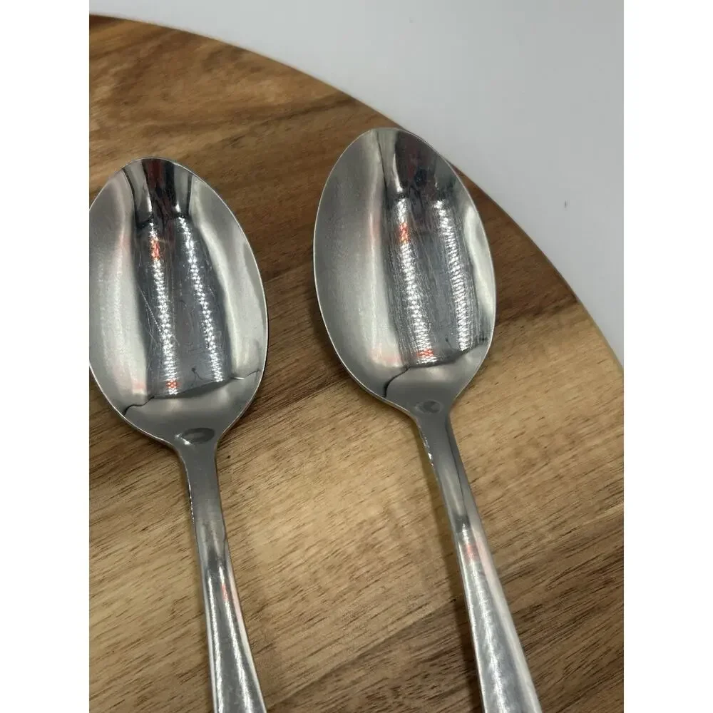 Sears Roebuck Wood Dale Flatware Lot 5 Sunflower Floral 2 Tbsp 3 Tsp Stainless